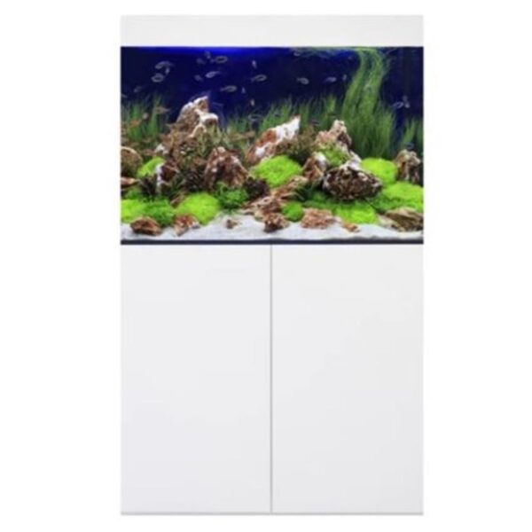 D-D Aqua Pro Freshwater 900 White Gloss Aquarium and Cabinet