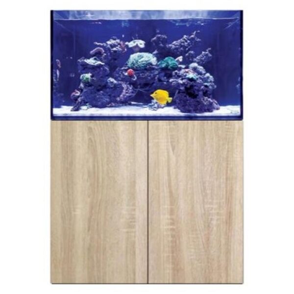 Photo inspiration: Fresh Look at D D Reef Pro 900 Platinum Oak Aquarium And Cabinet
