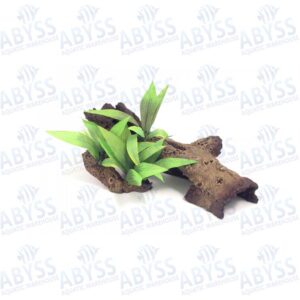 Rosewood Mopani Wood With Plants (M) 911009