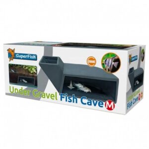 Create a natural and safe hiding spot for your aquatic friends with the Superfish Undergravel Fish Cave M A4040497