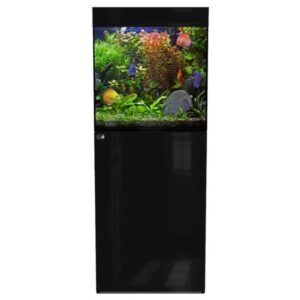 D-D Aqua Pro Freshwater 600 CUBE Black Gloss Aquarium and Cabinet