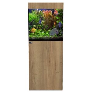 D-D Aqua Pro Freshwater 600 CUBE Natural Oak Aquarium and Cabinet