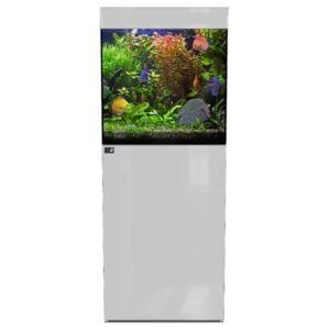 D-D Aqua Pro Freshwater 600 CUBE White Gloss Aquarium and Cabinet