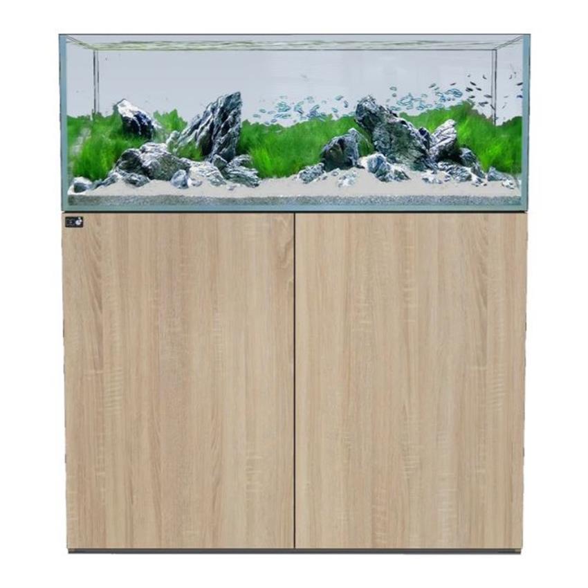 D-D Aqua Pro Aquascaper 1200 Platinum Oak Aquarium and Cabinet