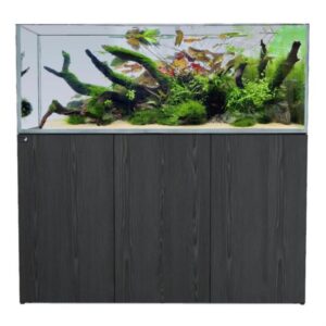 D-D Aqua Pro Aquascaper 1500 Carbon Oak Aquarium and Cabinet