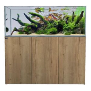 D-D Aqua Pro Aquascaper 1500 Natural Oak Aquarium and Cabinet