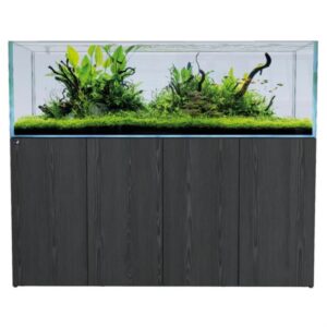 D-D Aqua Pro Aquascaper 1800 Carbon Oak Aquarium and Cabinet