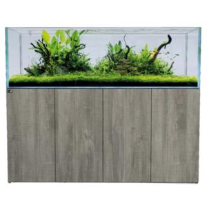 D-D Aqua Pro Aquascaper 1800 Driftwood Concrete Aquarium and Cabinet