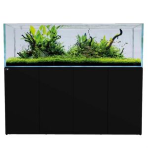 D-D Aqua Pro Aquascaper 1800 Satin Black Aquarium and Cabinet
