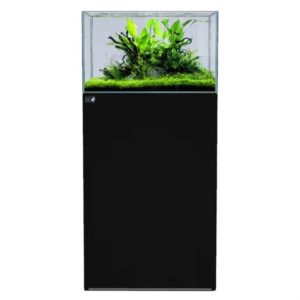 D-D Aqua Pro Aquascaper 600 Satin Black Aquarium and Cabinet