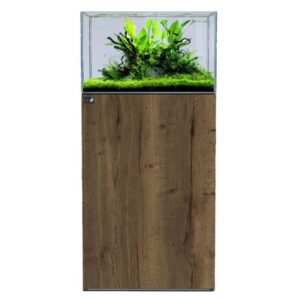 D-D Aqua Pro Aquascaper 600 Tobacco Oak Aquarium and Cabinet