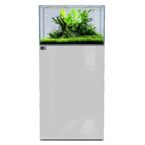 D-D Aqua Pro Aquascaper 600 Ultra Gloss White Aquarium and Cabinet