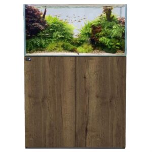D-D Aqua Pro Aquascaper 900 Tobacco Oak Aquarium and Cabinet