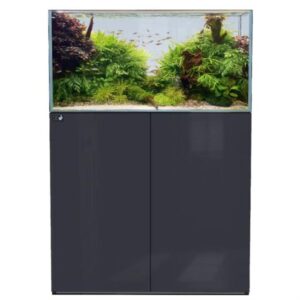 D-D Aqua Pro Aquascaper 900 Ultra Gloss Anthracite Aquarium and Cabinet