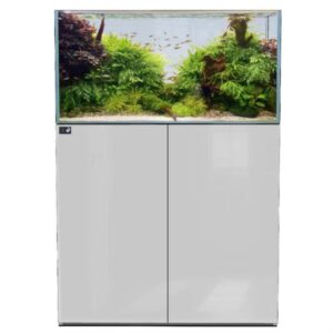 D-D Aqua Pro Aquascaper 900 Ultra Gloss White Aquarium and Cabinet
