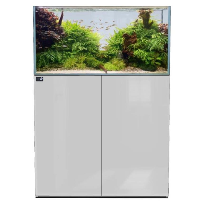 D-D Aqua Pro Aquascaper 900 Ultra Gloss White Aquarium and Cabinet