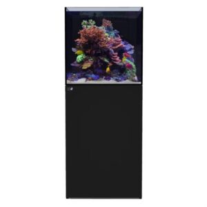 D-D Aqua Pro Reef 600 Satin Black Aquarium and Cabinet