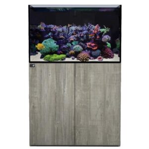 D-D Aqua Pro Reef 900 Driftwood Concrete Aquarium and Cabinet
