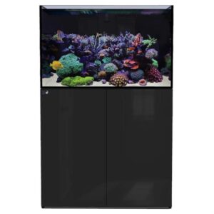 D-D Aqua Pro Reef 900 Ultra Gloss Black Aquarium and Cabinet