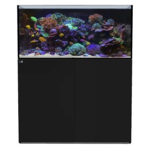 D-D Aqua Pro Reef 1200 Black Satin Aquarium and Cabinet