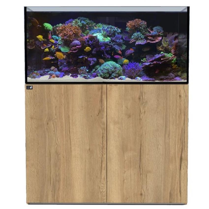 D-D Aqua Pro Reef 1200 Natural Oak Aquarium and Cabinet