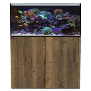 D-D Aqua Pro Reef 1200 Tobacco Oak Aquarium and Cabinet