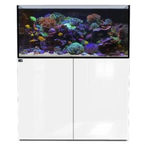 D-D Aqua Pro Reef 1200 Ultra Gloss White Aquarium and Cabinet