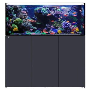 D-D Aqua Pro Reef 1350 Matt Anthracite Aquarium and Cabinet