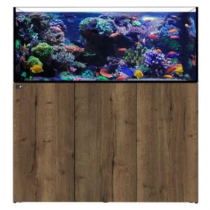 D-D Aqua Pro Reef 1350 Tobacco Oak Aquarium and Cabinet