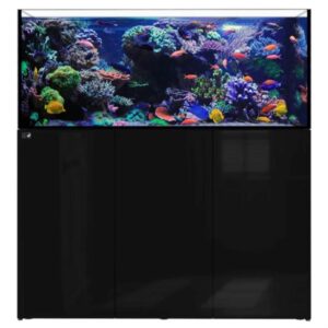 D-D Aqua Pro Reef 1350 Ultra Gloss Black Aquarium and Cabinet