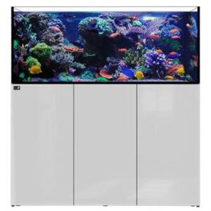D-D Aqua Pro Reef 1350 Ultra Gloss White Aquarium and Cabinet