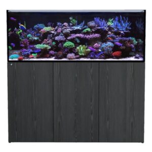 D-D Aqua Pro Reef 1500 Carbon Oak Aquarium and Cabinet