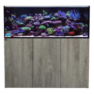 D-D Aqua Pro Reef 1500 Driftwood Concrete Aquarium and Cabinet