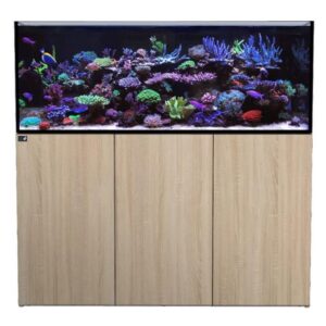 D-D Aqua Pro Reef 1500 Platinum Oak Aquarium and Cabinet
