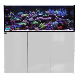 D-D Aqua Pro Reef 1500 Ultra Gloss White Aquarium and Cabinet