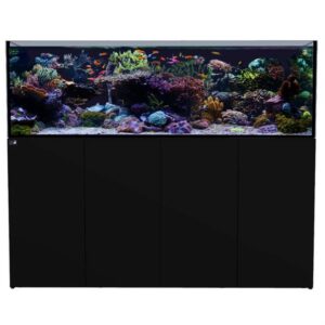 D-D Aqua Pro Reef 1800 Satin Black Aquarium and Cabinet