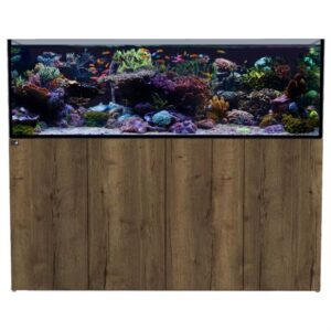 D-D Aqua Pro Reef 1800 Tobacco Oak Aquarium and Cabinet