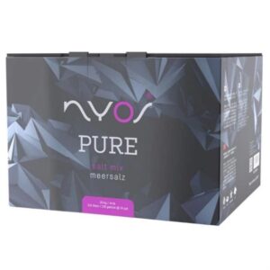 Nyos Pure Salt Mix Box 20kg is a premium synthetic sea salt designed to replicate natural seawater with exceptional purity and consistency for reef aquariums.