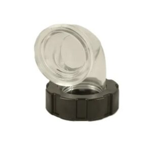TMC 90° UV Titan Elbow Black