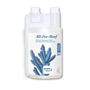 Tropic Marin All For Reef 500ml is a complete, all in one liquid mineral supplement designed to maintain the key water parameters needed for a healthy reef aquarium.