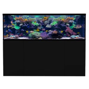 D-D Aqua Pro Reef 2100 Satin Black Aquarium and Cabinet