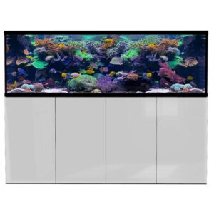 D-D Aqua Pro Reef 2100 Ultra Gloss White Aquarium and Cabinet
